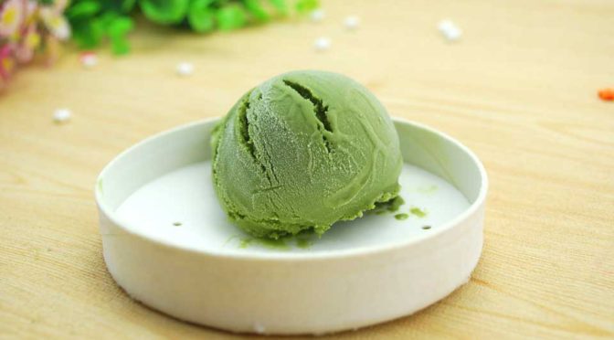 Matcha Eis selber machen: Eine exotische und gesunde Erfrischung