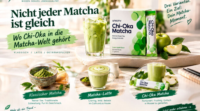 Nicht jeder Matcha ist gleich: Wo Chi-Oka in die Matcha-Welt gehört